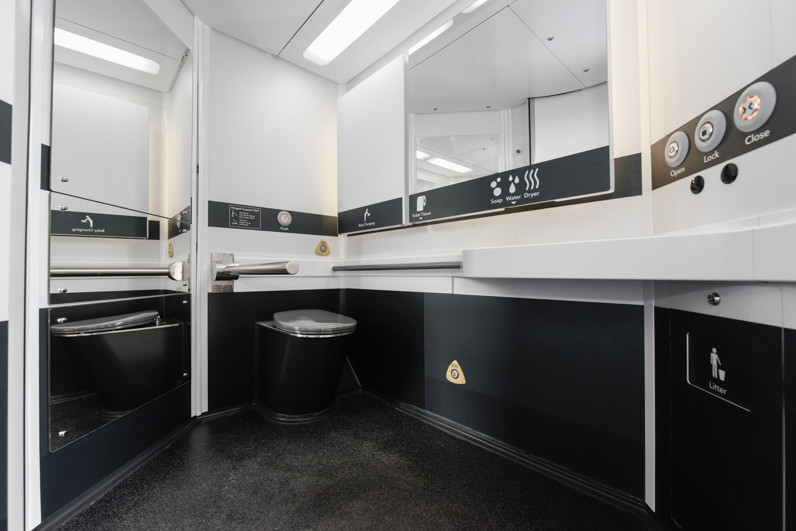 Universal Access Toilet